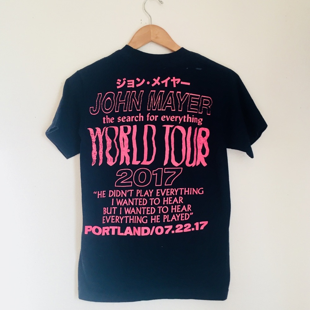 🚨SOLD🚨John Mayer Concert Tee